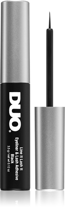 Ardell Duo Line It Lash It adeziv pentru gene false cu pensula culoare Black 3.5 g