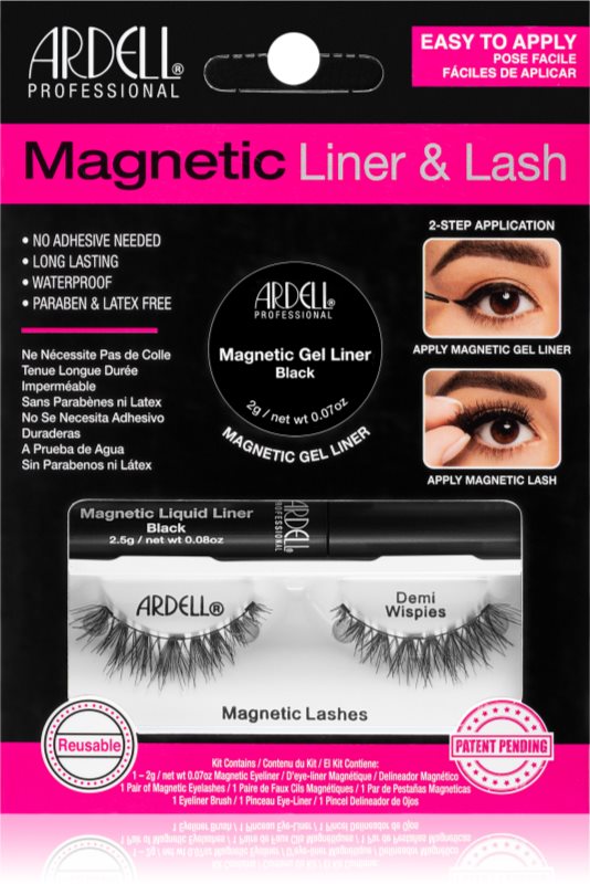 Ardell Magnetic Liner & Lash gene magnetice pentru gene tip Demi Wispies
