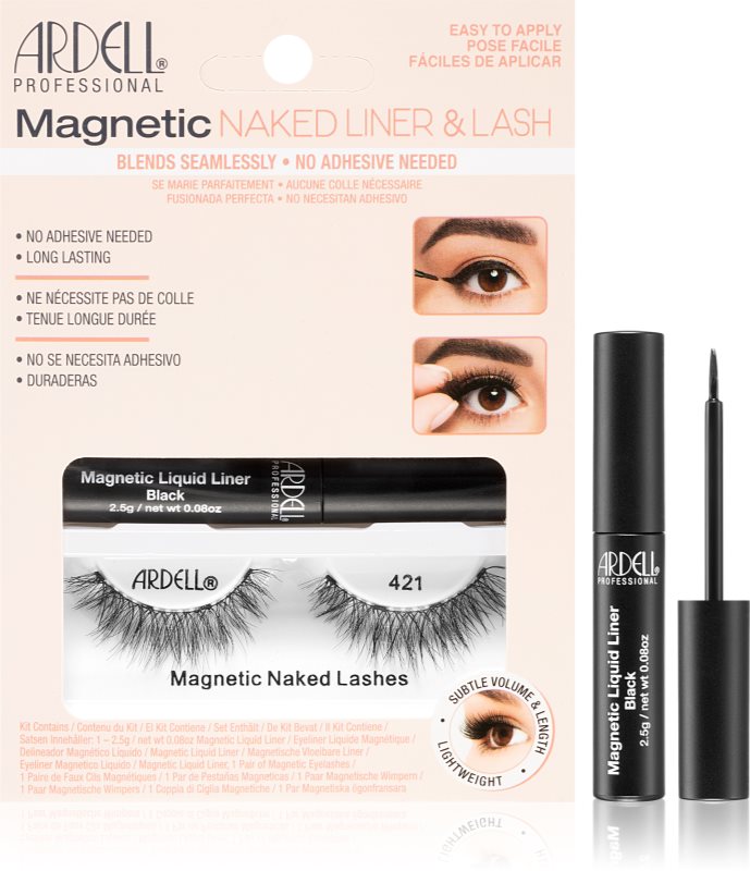 Ardell Magnetic Naked Lash set pentru gene 420