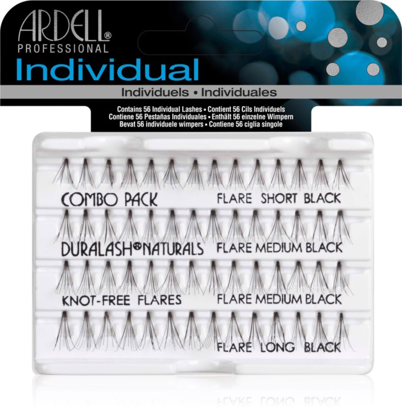 Ardell Individuals Combo Pack pachet cu gene fără noduri autoadezive