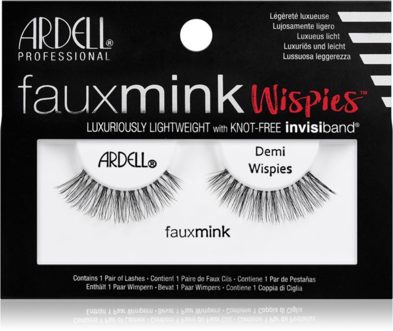 Ardell FauxMink Wispies gene false Demi Wispies 2 buc