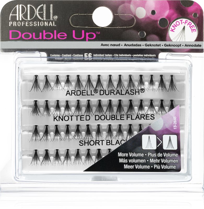 Ardell Double Up mănunchiuri de gene individuale autoadezive