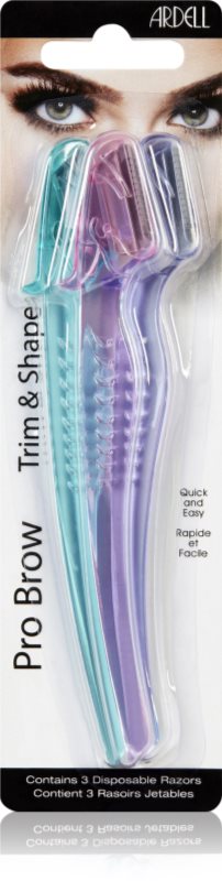 Ardell Brow Trim and Shape brici pentru sprâncene 3 buc
