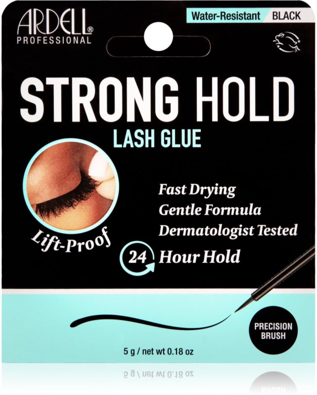 Ardell Strong Hold Lash Glue Black lipici pentru gene 5 g