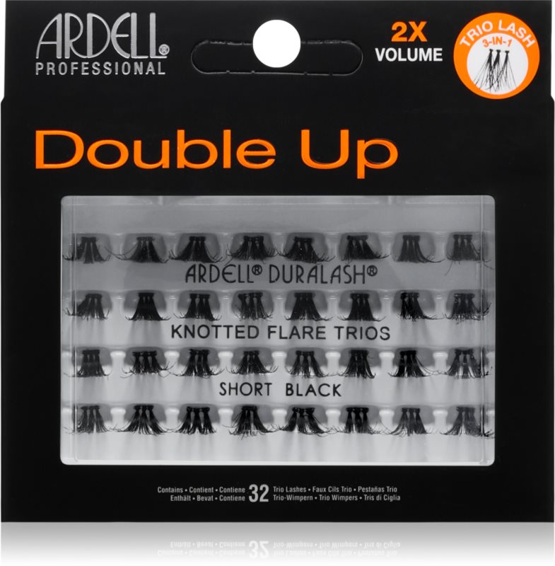 Ardell Double Up Trios 2xVolume gene false mănunchi