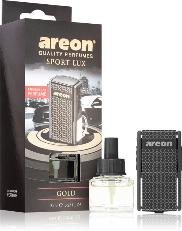 Areon Car Black Edition Gold parfum pentru masina 8 ml
