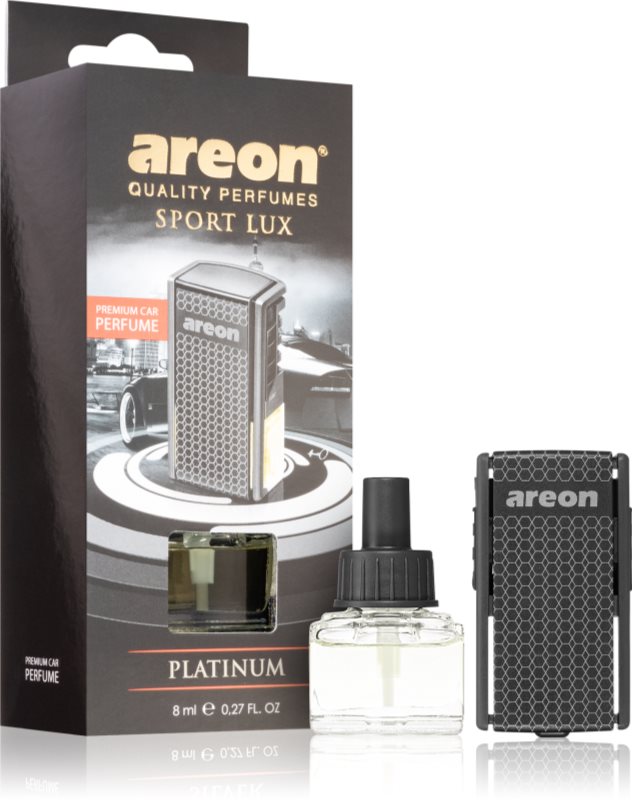 Areon Car Black Edition Platinum parfum pentru masina 8 ml