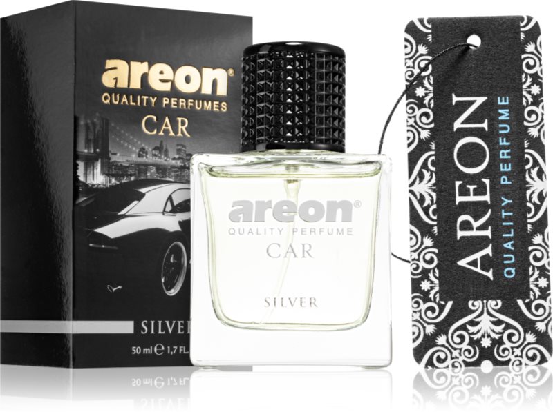 Areon Parfume Silver odorizant de camera pentru mașină 50 ml