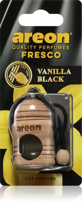 Areon Fresco Vanilla Black parfum pentru masina 4 ml