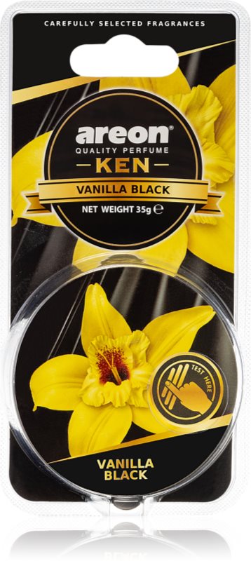 Areon Ken Vanilla Black parfum pentru masina 30 g
