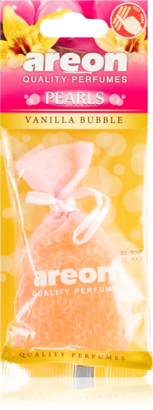 Areon Pearls Vanilla Bubble mărgele parfumate 30 g