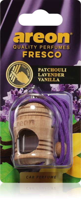 Areon Fresco Patchouli Lavender Vanilla parfum pentru masina 4 ml