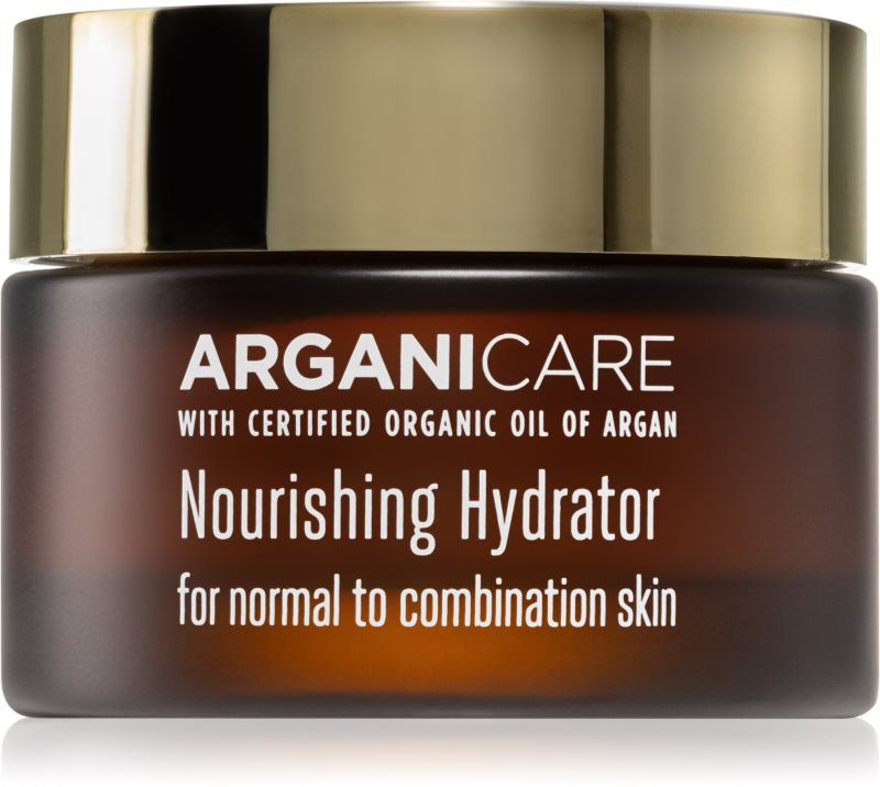 Arganicare Moisturizing Treatment Nourishing Hydrator crema nutritiva pentru piele normală și mixtă 50 ml