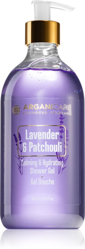 Arganicare Lavender & Patchouli gel de dus reconfortant 500 ml