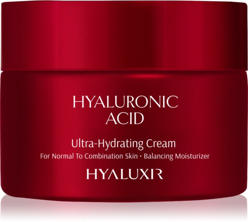 Arganicare Hyaluxir Ultra-Hydrating Cream crema puternic hidratanta pentru piele normală și mixtă 50 ml