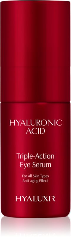 Arganicare Hyaluxir Triple Action Eye Serum ser impotriva ridurilor din zona ochilor 30 ml