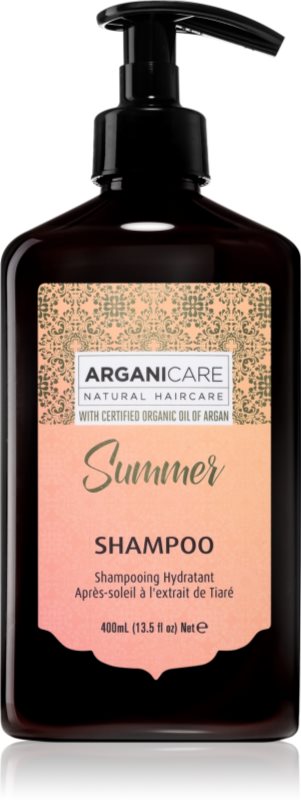 Arganicare Summer Shampoo șampon pentru par expus la soare 400 ml
