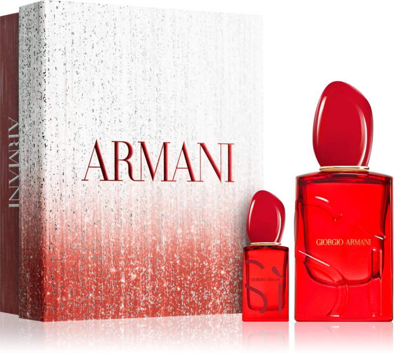 Armani Sì Passione Red Musk set cadou pentru femei