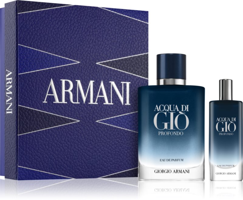 Armani Acqua di Giò Profondo set cadou pentru bărbați