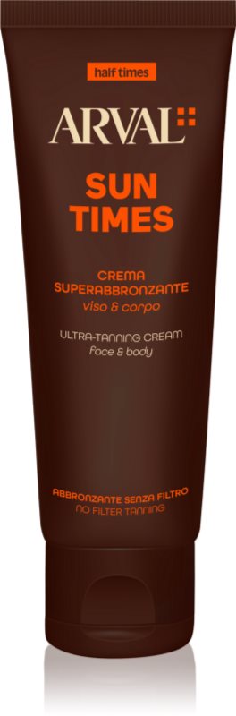 Arval Half Times Ultra-Tanning Cream crema pentru un bronz intens 150 ml