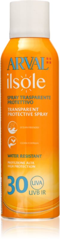 Arval IlSole Transparent Protective Spray SPF 30 cremă de protecție solară sub formă de spray SPF 30 200 ml
