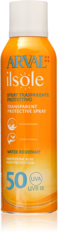 Arval IlSole Transparent Protective Spray SPF 50 cremă de protecție solară sub formă de spray SPF 50 200 ml