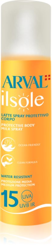 Arval IlSole Protective Body Milk Spray SPF 15 spay-lotiune de protectie solara 200 ml