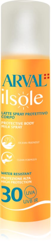 Arval IlSole Protective Body Milk Spray SPF 30 loțiune de protecție solară Spray 200 ml