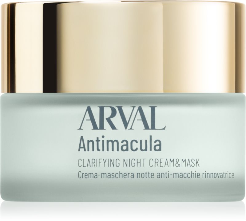 Arval Antimacula Clarifying Night Cream & Mask cremă-mască de noapte regeneratoare impotriva petelor 50 ml