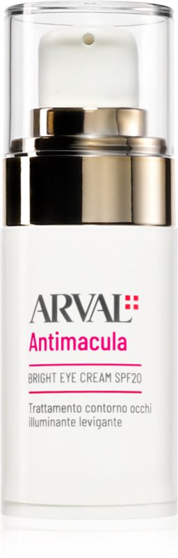 Arval Antimacula Bright Eye Cream SPF 20 crema de ochi iluminatoare cu efect de netezire 15 ml