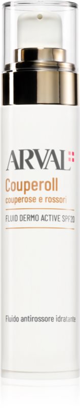 Arval Couperoll Fluid Dermo Active SPF 20 emulsie de zi cu efect calmant 50 ml