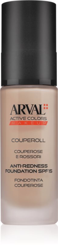 Arval Couperoll Anti-redness foundation SPF15 acoperire make-up SPF 15