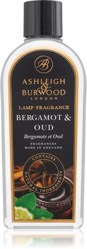 Ashleigh & Burwood London Lamp Fragrance Bergamot & Oud rezervă lichidă pentru lampa catalitică 500 ml
