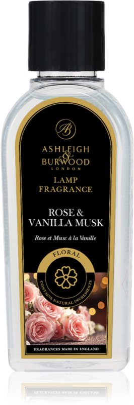 Ashleigh & Burwood London Rose & Vanilla Musk rezervă lichidă pentru lampa catalitică