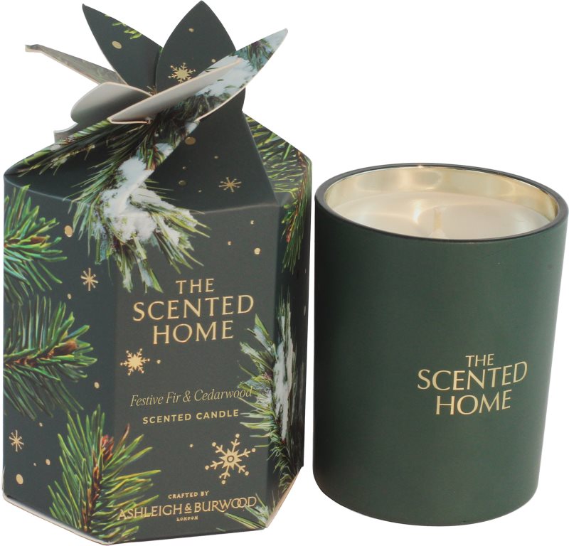 Ashleigh & Burwood London The Scented Home Festive Fir & Cedarwood lumânare parfumată 170 g