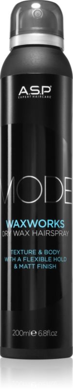 ASP MODE Wax Works ceara pentru styling pentru păr 200 ml