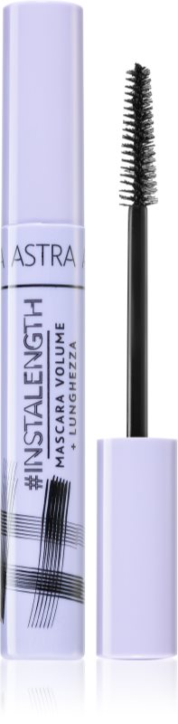 Astra Make-up #INSTALENGTH mascara pentru gene lungi și dese culoare Black 10 ml
