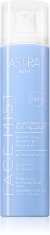 Astra Make-up Face Mist Revitalizing Moisturizing Spray bruma de corp hidratanta cu efect revitalizant 100 ml