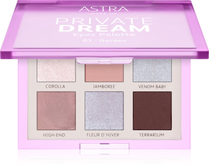 Astra Make-up Private Dream Palette paletă cu farduri de ochi