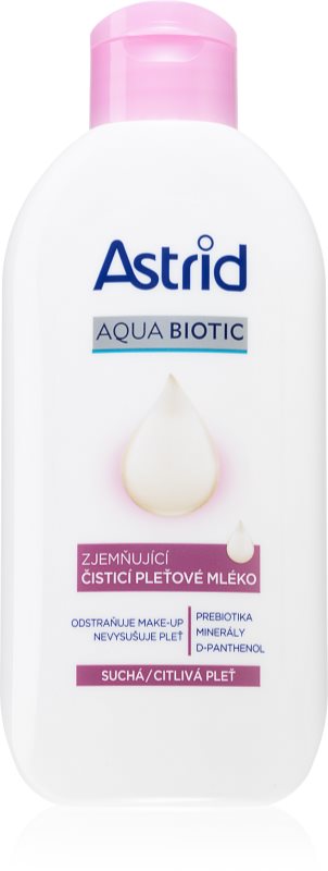 Astrid Aqua Biotic lapte demachiant calmant pentru piele uscata spre sensibila 200 ml