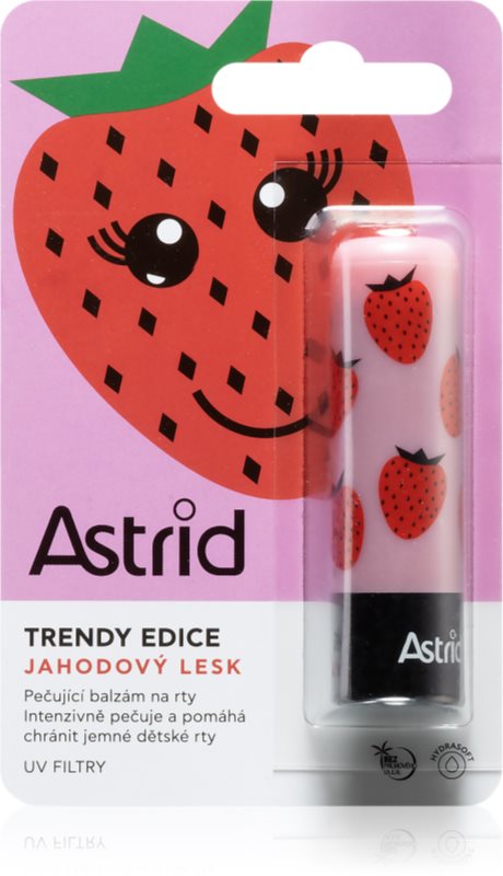 Astrid Lip Care balsam de buze cu aroma de capsuni pentru copii 4.8 g