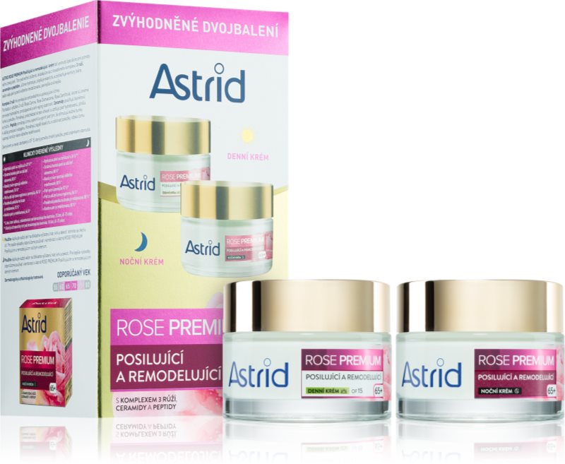 Astrid Rose Premium crema remodelatoare ziua și noaptea pentru femei Duopack Day + Night 2x50 ml