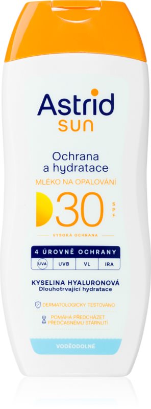 Astrid Sun lotiune pentru bronzat SPF 30 cu o protectie UV ridicata 200 ml