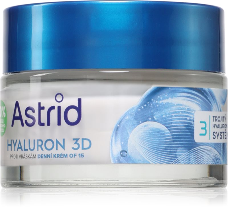 Astrid Hyaluron 3D crema de zi anti-rid SPF 15 50 ml