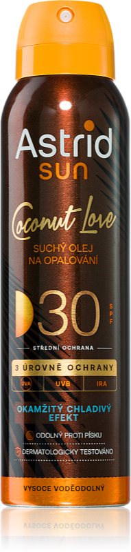 Astrid Sun ulei de bronzat pentru piele uscata SPF 30 150 ml