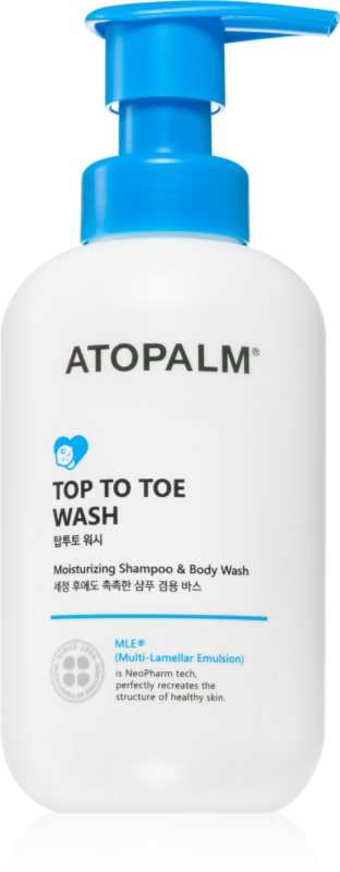 ATOPALM MLE Cleansing gel pentru corp si par pentru piele sensibila 300 ml