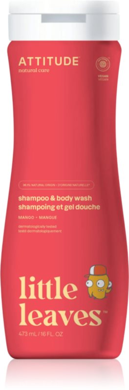 Attitude Little Leaves Mango gel si sampon pentru bebelusi 473 ml