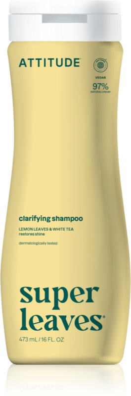 Attitude Super Leaves Clarifying sampon pentru stralucire 473 ml