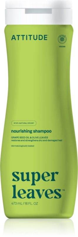 Attitude Super Leaves Nourishing & Strengthening sampon natural cu efect detoxifiant 473 ml