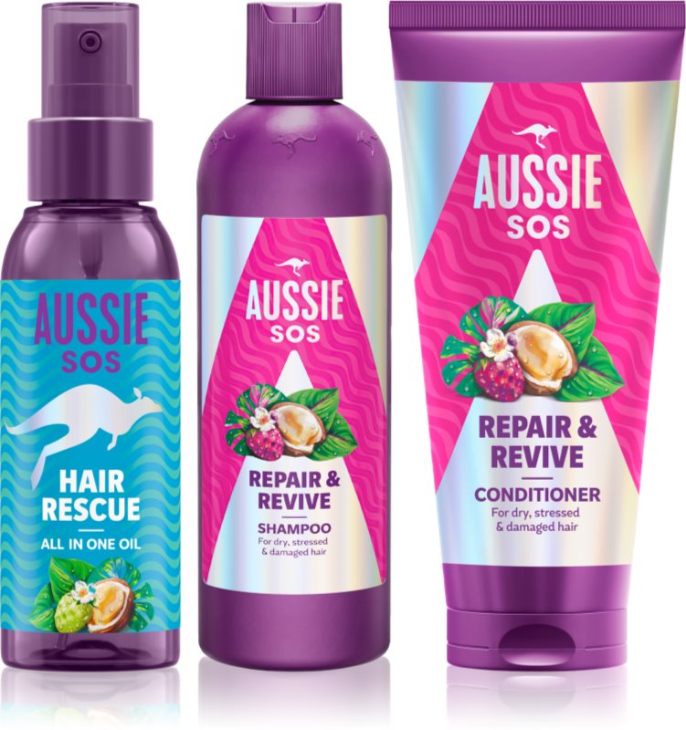 Aussie SOS Set set pentru par si scalp deteriorat